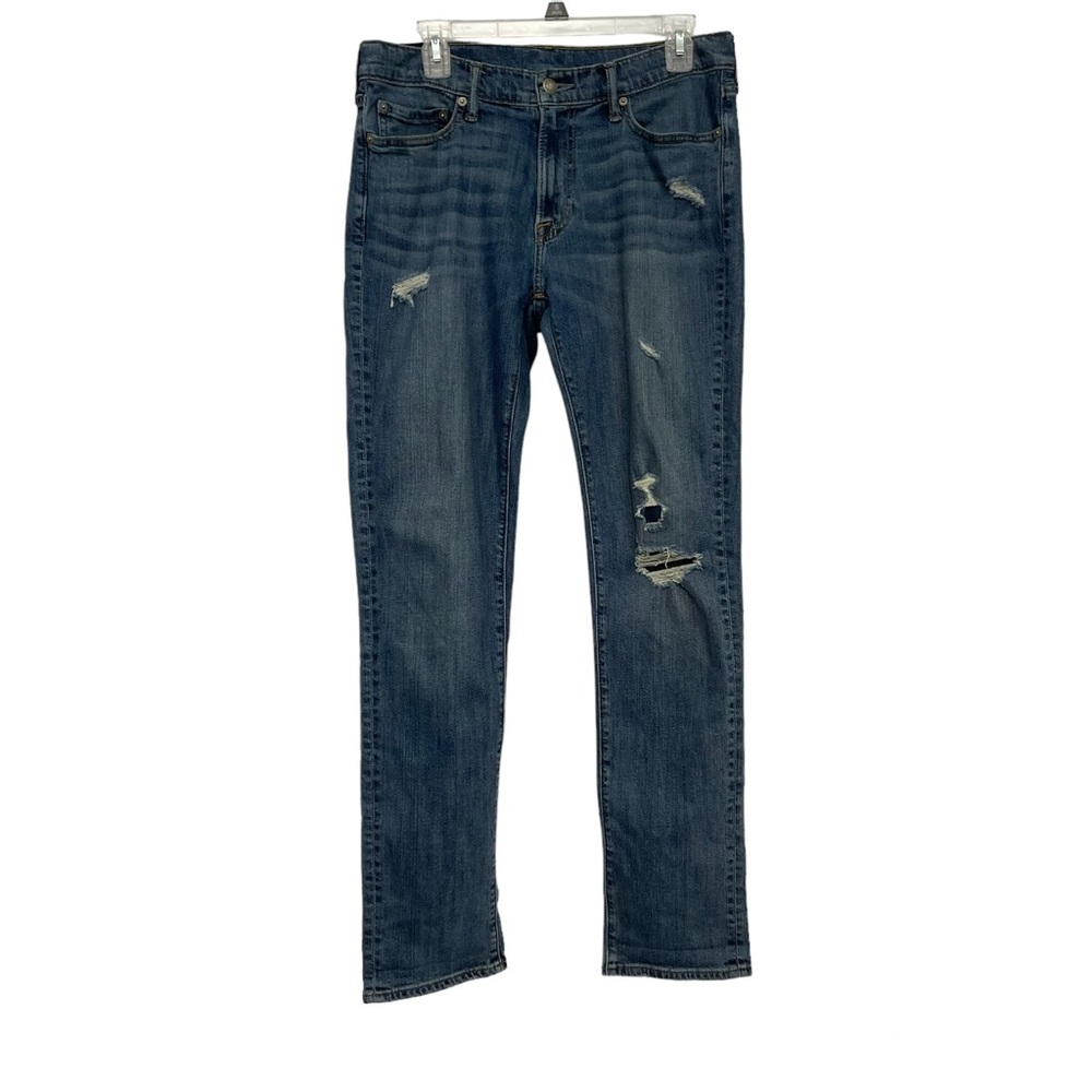 Abercrombie & Fitch Men's 31W 32L Rustin Athletic Slim Stretch Jeans - Picture 1 of 5